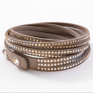 Touchstone Crystal wrap bracelet